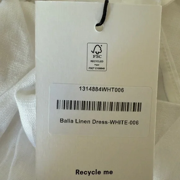 Reformation Balia Linen Dress - Picture 5 of 5